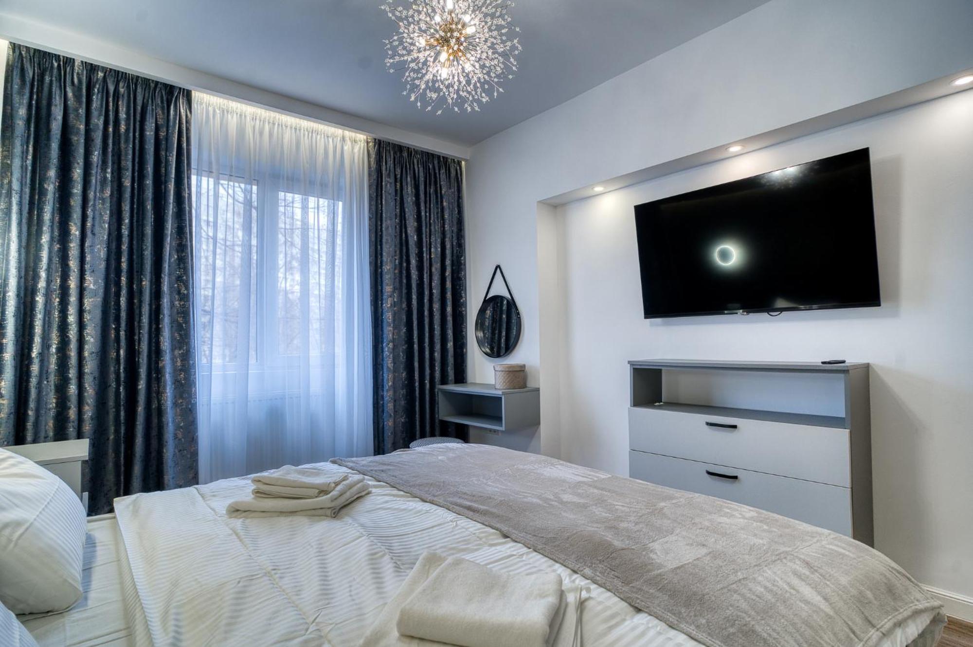 City Chic Retreat: Newly Renovated 1Br Apartment Bukarest Kültér fotó