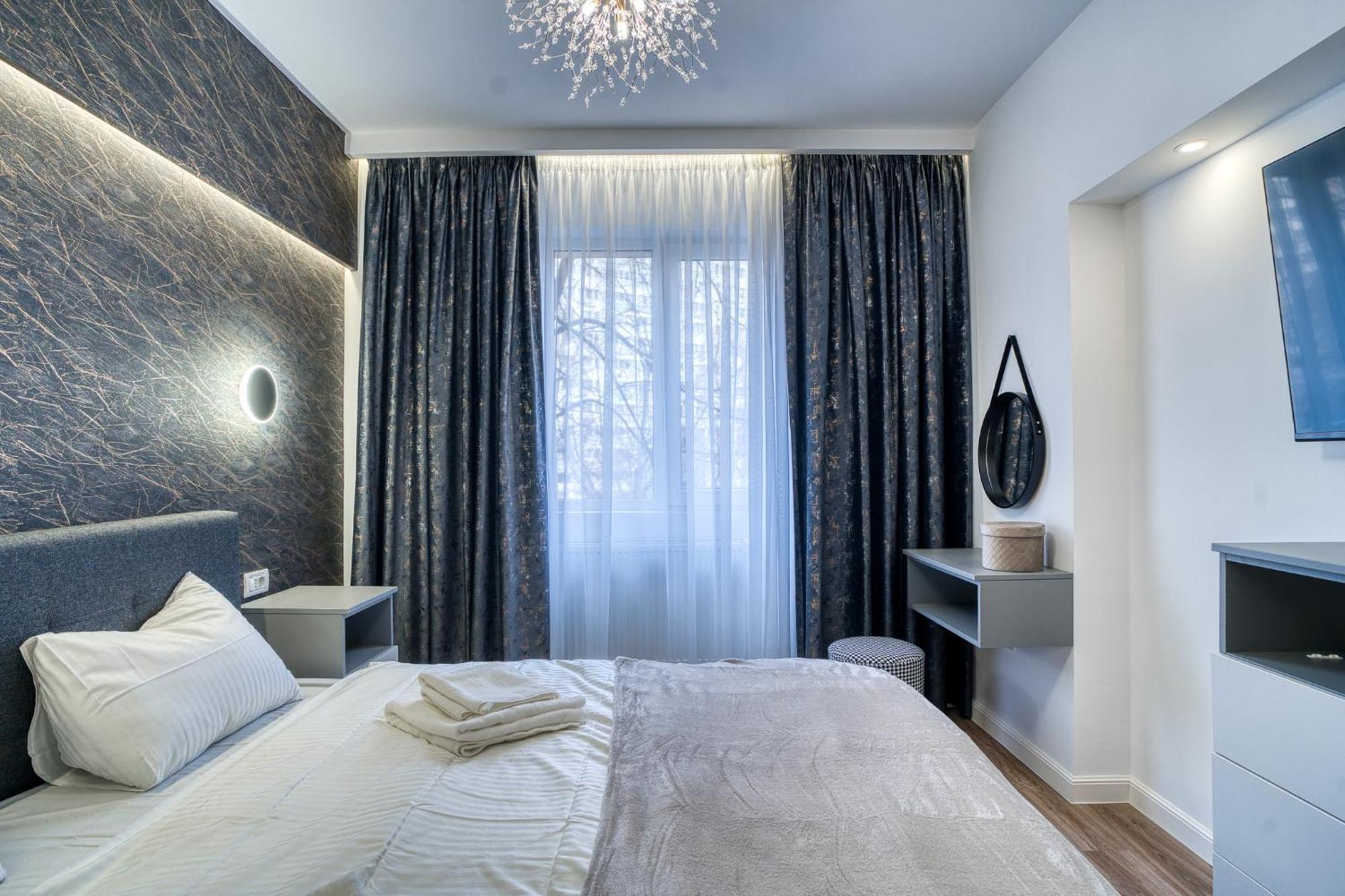 City Chic Retreat: Newly Renovated 1Br Apartment Bukarest Kültér fotó